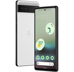 Google Pixel 6a, 128 ГБ, белый цена и информация | Мобильные телефоны | pigu.lt