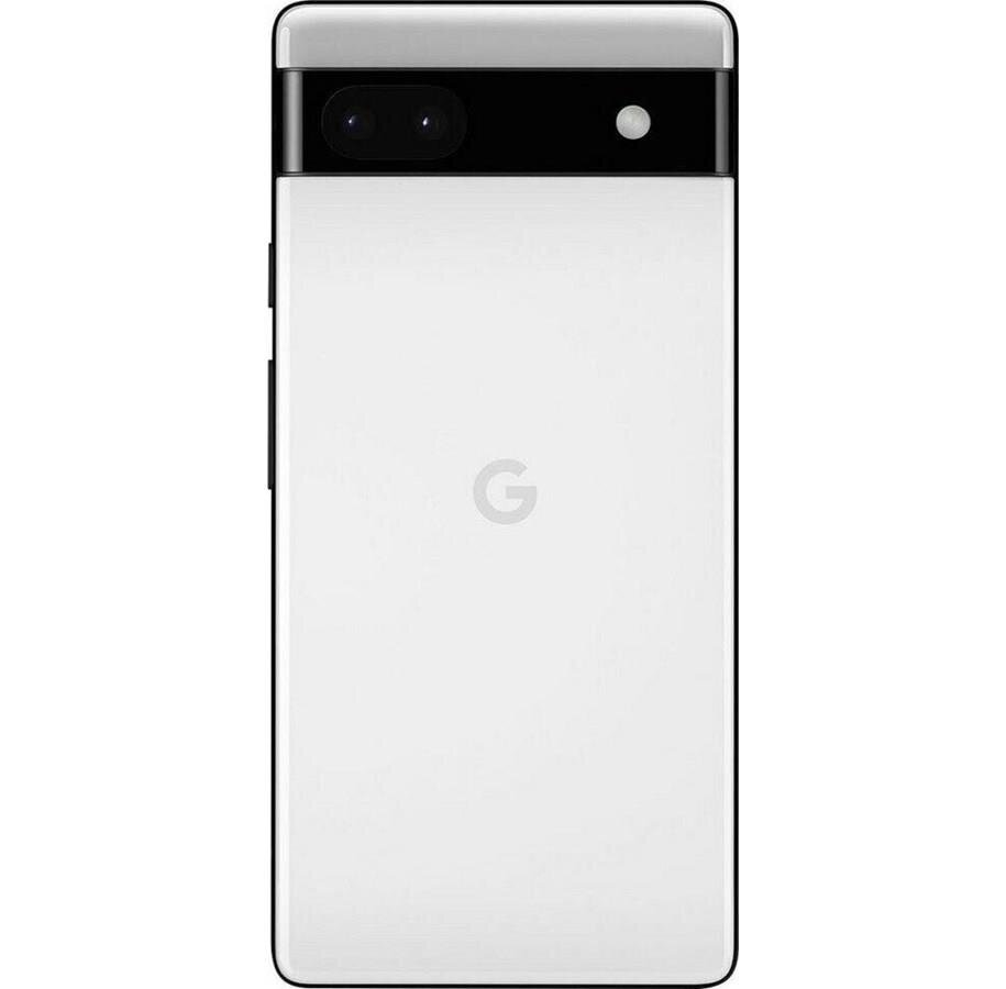 Google Pixel 6A 5G Dual SIM 6/128GB Chalk White (GA03714-GB) kaina ir informacija | Mobilieji telefonai | pigu.lt