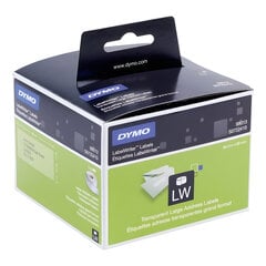 Dymo Etiketės 36 x 89mm / Skaidrios (99013 / S0722410) kaina ir informacija | Spausdintuvų priedai | pigu.lt