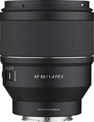 Samyang AF 85mm f/1.4 FE II объектив для Sony цена и информация | Объективы | pigu.lt