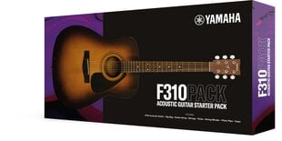 Akustinės gitaros komplektas Yamaha F310PIITBS kaina ir informacija | Gitaros | pigu.lt