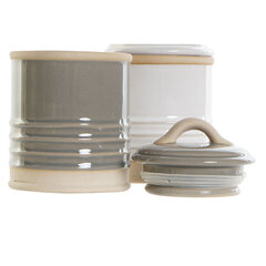 Набор контейнеров DKD Home Decor, 8 x 8 x 12 см, 2 шт. цена и информация | Посуда для хранения еды | pigu.lt