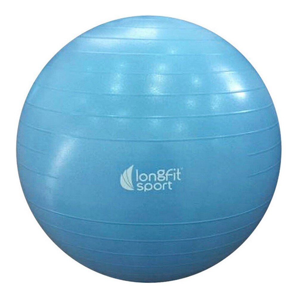 Jogos kamuolys LongFit Sport, 45 cm, mėlynas цена и информация | Jogos prekės | pigu.lt