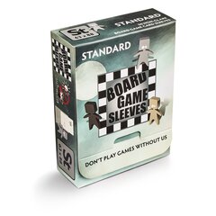 Kortų įmautės Board Games Sleeves Non-Glare Standard, 63x88mm, 50 vnt. цена и информация | Настольные игры, головоломки | pigu.lt