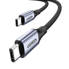 USB-C to USB-C UGREEN USB4 Cable, 240 Вт, 2 м (Black) цена и информация | Кабели для телефонов | pigu.lt