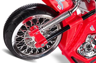 Elektrinis motociklas Caratero Rebel, raudonas kaina ir informacija | Žaislai kūdikiams | pigu.lt