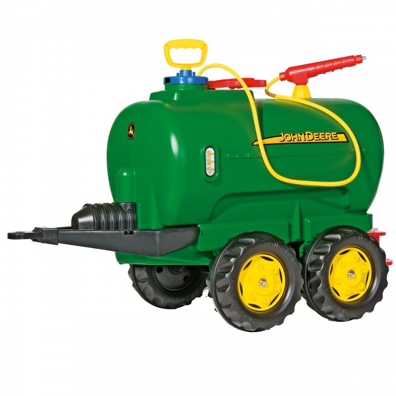 Vaikiška dviejų ašių cisterna - Rolly Toys, žalia kaina ir informacija | Elektromobiliai vaikams | pigu.lt
