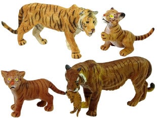 Figūrėlių rinkinys: Afrikos gyvūnai (dramblys, tigras) kaina ir informacija | Žaislai berniukams | pigu.lt