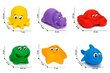 Vonios žaislų rinkinys - Jūros gyvūnai цена и информация | Žaislai kūdikiams | pigu.lt