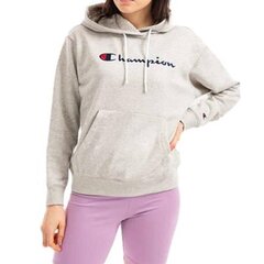 Džemperis moterims Champion Legacy Hooded Sweatshirt 114919EM028, pilkas kaina ir informacija | Džemperiai moterims | pigu.lt