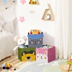 Набор из 3-х складных коробок для детей. цена и информация | Вешалки и мешки для одежды | pigu.lt