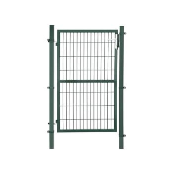 Калитка садовая металлическая 106 х 150 см, цвет зеленый GGD200L цена и информация | Заборы и принадлежности к ним | pigu.lt