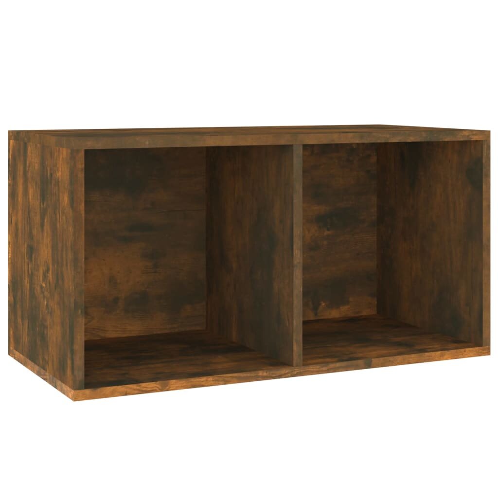 Dėžė vinilinėms plokštelėms, ąžuolo, 71x34x36cm, mediena kaina ir informacija | Spintos | pigu.lt