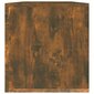 Dėžė vinilinėms plokštelėms, ąžuolo, 71x34x36cm, mediena kaina ir informacija | Spintos | pigu.lt
