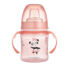 Поилка с ручками Canpol Babies EasyStart 35/207, 120 мл, розовый цена и информация | Бутылочки и аксессуары | pigu.lt