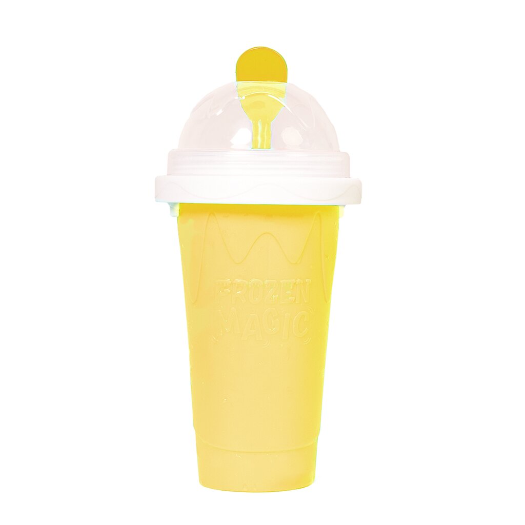 Frozen Magic šerbeto gaminimo puodelis, 350 ml., geltonas kaina ir informacija | Taurės, puodeliai, ąsočiai | pigu.lt