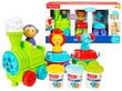 Fisher Price traukinys + 3 spalvų galvosūkis kaina ir informacija | Lavinamieji žaislai | pigu.lt