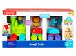 Fisher Price traukinys + 3 spalvų galvosūkis kaina ir informacija | Lavinamieji žaislai | pigu.lt