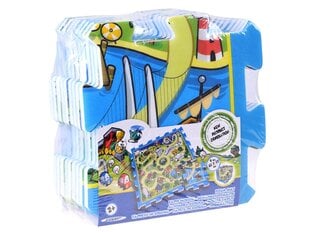 Dėlionė - kilimėlis 31x31cm 9 vnt kaina ir informacija | Dėlionės (puzzle) | pigu.lt