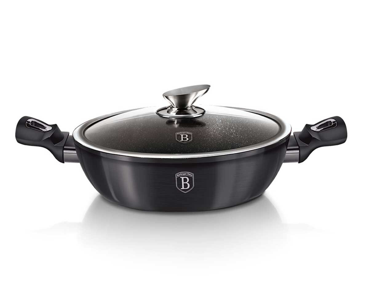 Berlinger Haus WOK tipo puodas, 28 cm kaina ir informacija | Puodai, greitpuodžiai | pigu.lt