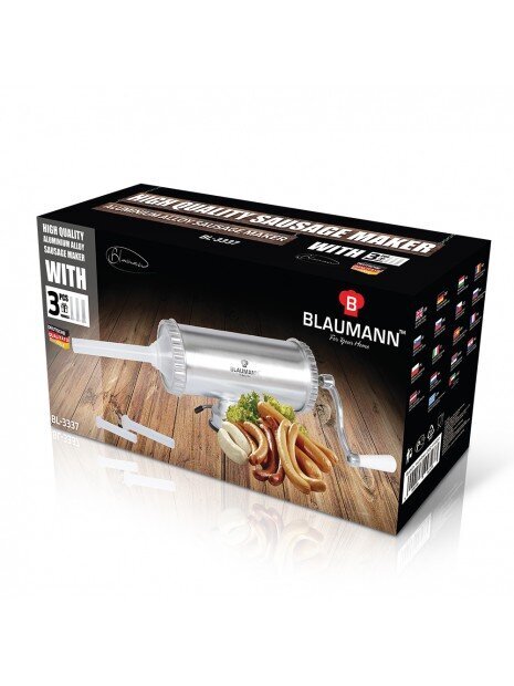 Blaumann rankinis dešrelių gaminimo aparatas, 1,5 kg kaina ir informacija | Virtuvės įrankiai | pigu.lt