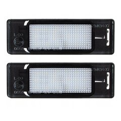 LED valstybinio numerio ženklo žibintų komplektas, AutoTune, skirtas Mercedes-Benz SPRINTER 3.5-t, Mercedes-Benz SPRINTER 4.6-t, Mercedes-Benz SPRINTER 5-t autobusui, Mercedes-Benz VIANO, Mercedes-Ben kaina ir informacija | Automobilių žibintai | pigu.lt