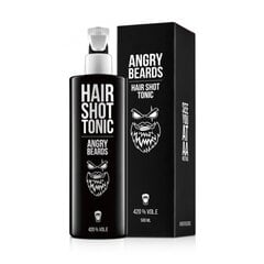 Plaukų tonikas Angry Beards Hair Shot, 500 ml kaina ir informacija | Priemonės plaukų stiprinimui | pigu.lt