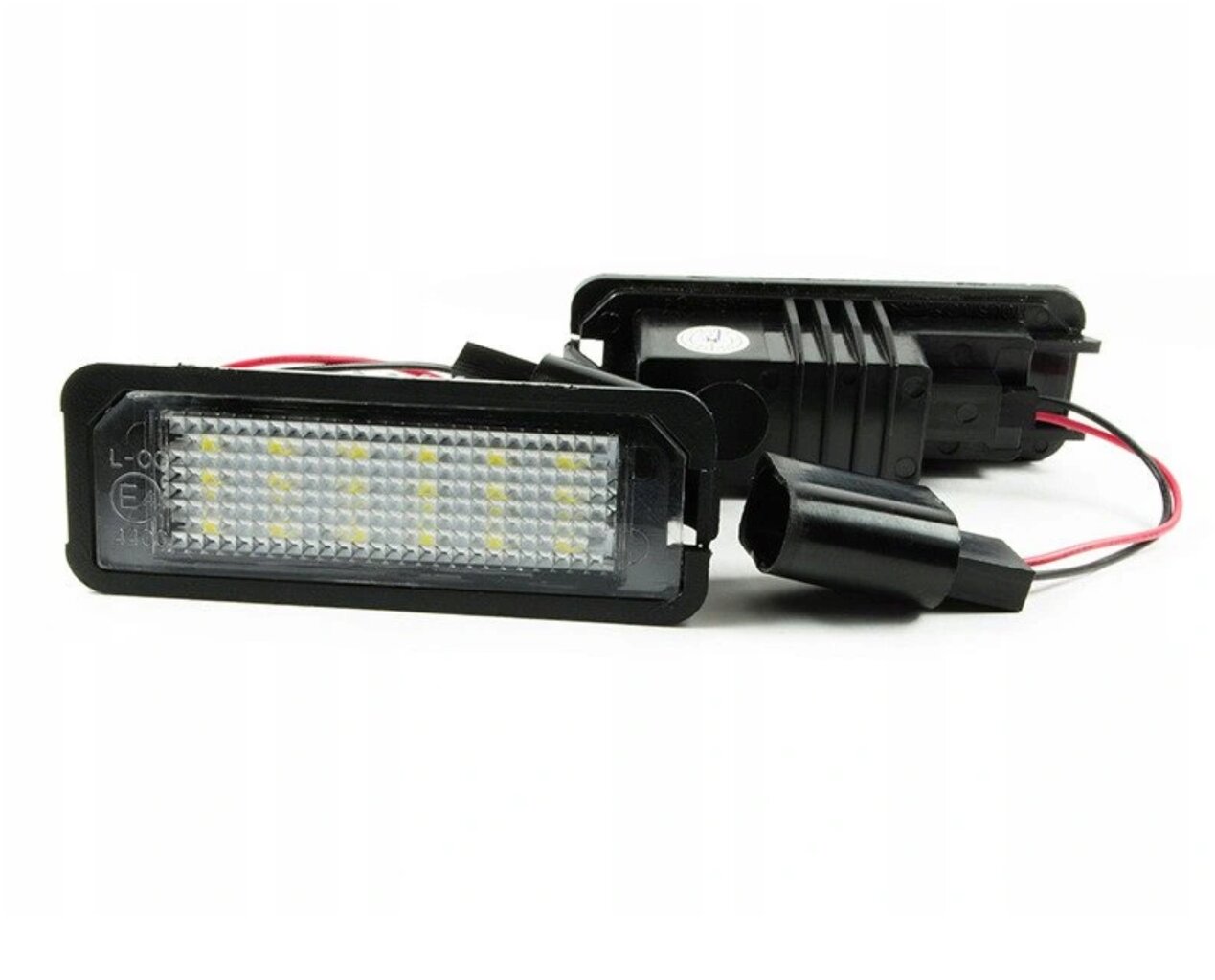 LED valstybinio numerio ženklo žibintų komplektas, AutoTune, skirtas Volkswagen Amarok, Eos, Golf IV, Golf V, Golf VI, Golf VII, Lupo, New Bettle, Passat B6 Sedan, Passat B7 Sedan, Passat CC, Phaeton, kaina ir informacija | Automobilių žibintai | pigu.lt