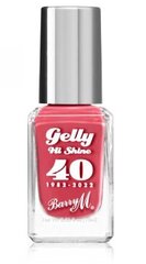 Nagų lakas Barry M Cosmetics Gelly Hi Shine Nail Paint Red Velvet, 10ml kaina ir informacija | Nagų lakai, stiprintojai | pigu.lt