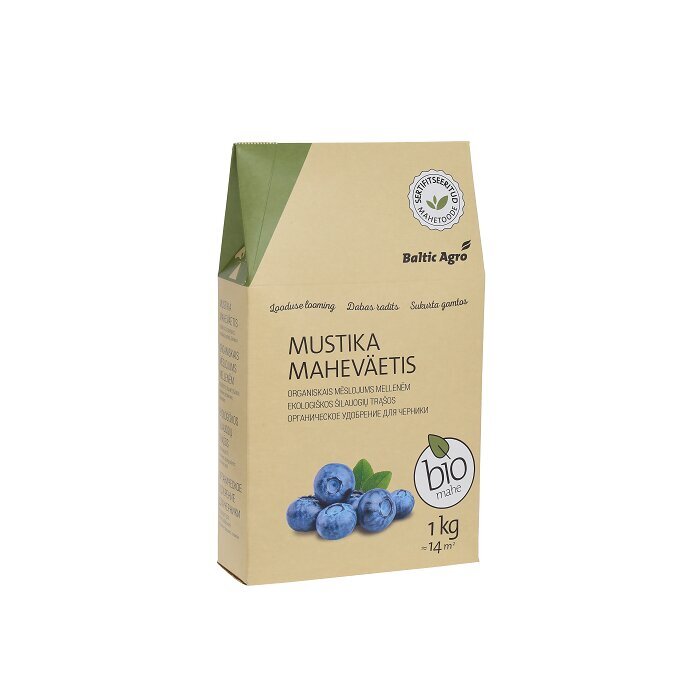 Trąšos šilauogėms Baltic Agro, 1 kg kaina ir informacija | Birios trąšos | pigu.lt