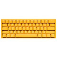 Ducky One 3 Mini Yellow MX-Red US kaina ir informacija | Klaviatūros | pigu.lt