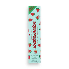 Skaistalai I Heart Revolution Blush Watermelon Dewy, 13 ml kaina ir informacija | Bronzantai, skaistalai | pigu.lt
