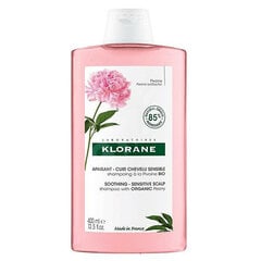 Raminamasis jautrios galvos odos šampūnas Klorane su bijūnais, 400 ml kaina ir informacija | Šampūnai | pigu.lt