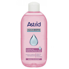 Raminamasis valomasis losjonas Astrid Aqua Biotic, 200 ml kaina ir informacija | Veido prausikliai, valikliai | pigu.lt