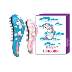 Plaukų šepečiai vaikams Dtangler Gift set Unicorn, 2 vnt цена и информация | Расчески, щетки для волос, ножницы | pigu.lt
