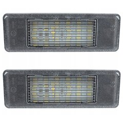 LED valstybinio numerio lempučių rinkinys, AutoTune, skirtas Nissan JUKE (F15), Nissan NV200 / EVALIA autobusui, Nissan NV200, Nissan QASHQAI / QASHQAI +2 I, visureigiui Nissan QASHQAI II, Nissan X-TR kaina ir informacija | Automobilių žibintai | pigu.lt