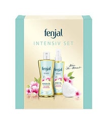 Rinkinys moterims Fenjal: dušo aliejus, 225 ml + kūno aliejus, 145 ml + muilas, 90 g + kosmetinė цена и информация | Масла, гели для душа | pigu.lt