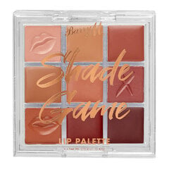 Lūpų dažų paletė Barry M 2 X Barry M Lip Palette Shade Game, 9 X 0.42g kaina ir informacija | Lūpų dažai, blizgiai, balzamai, vazelinai | pigu.lt