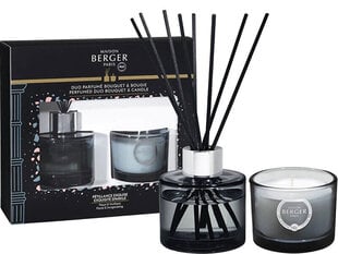 Rinkinys Maison Berger Duo Gift Set: difuzorius, 80ml + žvakė, 80g kaina ir informacija | Namų kvapai | pigu.lt