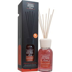 Namų kvapas su lazdelėmis Sweet Home Collection Orange and Cinnamon, 250 ml kaina ir informacija | Namų kvapai | pigu.lt