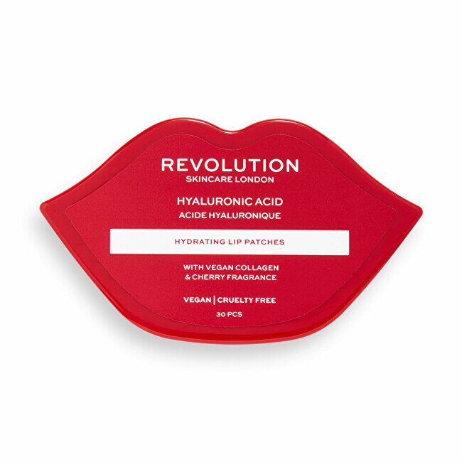 Lūpų kaukė Revolution Skincare Hydrating Lip Patches, 30 vnt kaina ir informacija | Veido kaukės, paakių kaukės | pigu.lt