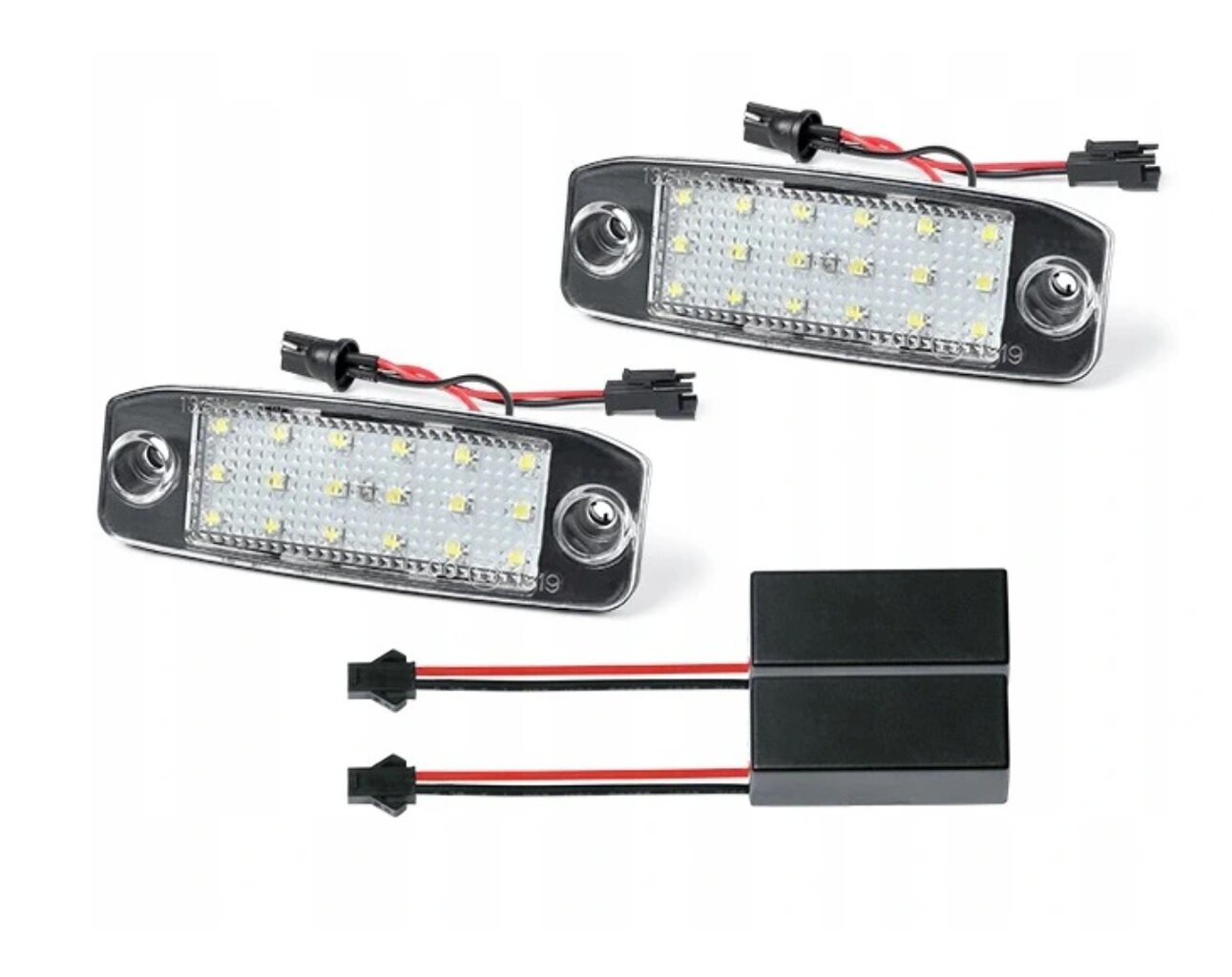 LED valstybinio numerio ženklo žibintų rinkinys, AutoTune, skirtas Hyundai KONA, Hyundai KONA N/SUV, Hyundai SONATA VI, Hyundai i30 Kombi, Hyundai i40 I, Hyundai i40 I CW, Hyundai i40 I Kombi Van, Kia kaina ir informacija | Automobilių žibintai | pigu.lt