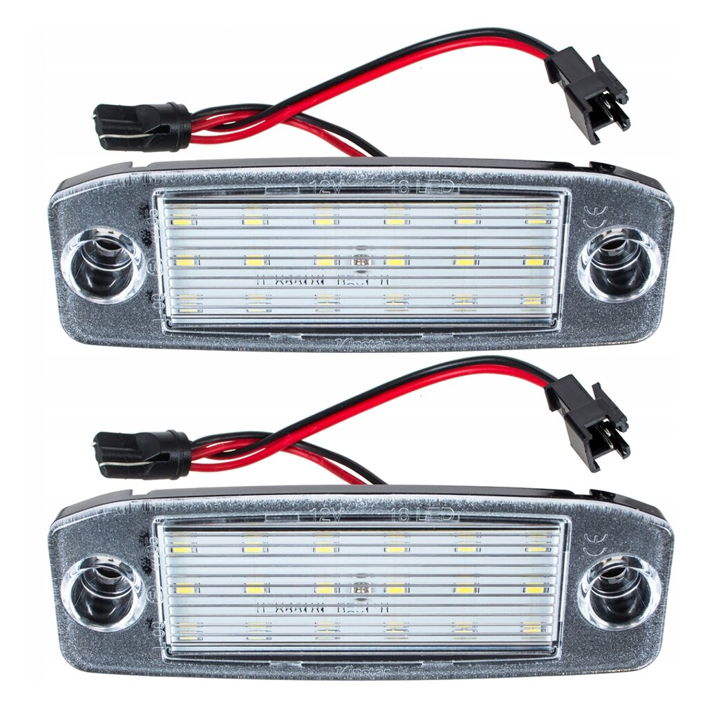 LED valstybinio numerio ženklo žibintų rinkinys, AutoTune, skirtas Hyundai KONA, Hyundai KONA N/SUV, Hyundai SONATA VI, Hyundai i30 Kombi, Hyundai i40 I, Hyundai i40 I CW, Hyundai i40 I Kombi Van, Kia kaina ir informacija | Automobilių žibintai | pigu.lt