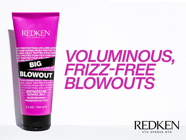 Serumas saugantis plaukus nuo karščio Redken Big Blowout Heat Protecting Jelly Serum, 100 ml цена и информация | Plaukų formavimo priemonės | pigu.lt