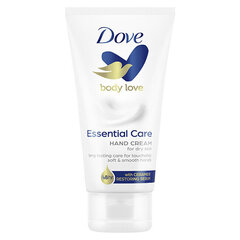 Rankų kremas Dove Nourishing Care Essential Hand Cream, 75ml kaina ir informacija | Kūno kremai, losjonai | pigu.lt