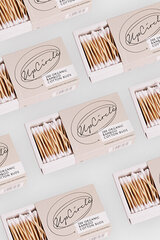 Kosmetiniai vatos krapštukai Bamboo Cotton Buds, 200 vnt цена и информация | Ватная продукция, влажные салфетки | pigu.lt