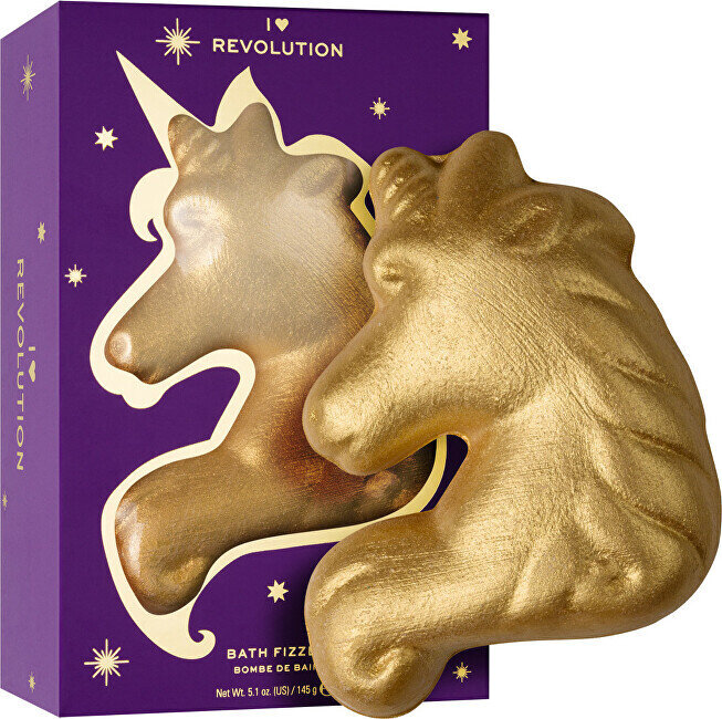 Vonios bomba I Heart Revolution Midnight Unicorn 145 g kaina ir informacija | Dušo želė, aliejai | pigu.lt