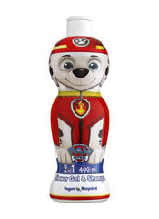 Dušo želė ir šampūnas Marshall Paw Patrol 1D, 400 ml kaina ir informacija | Dušo želė, aliejai | pigu.lt