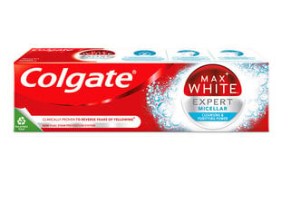 Balinanti dantų pasta Max White Expert Micellar, 75 ml цена и информация | Зубные щетки, пасты | pigu.lt