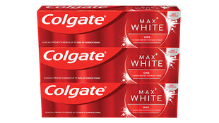 Balinamoji dantų pasta Max White One, 3 x 75 ml цена и информация | Зубные щетки, пасты | pigu.lt